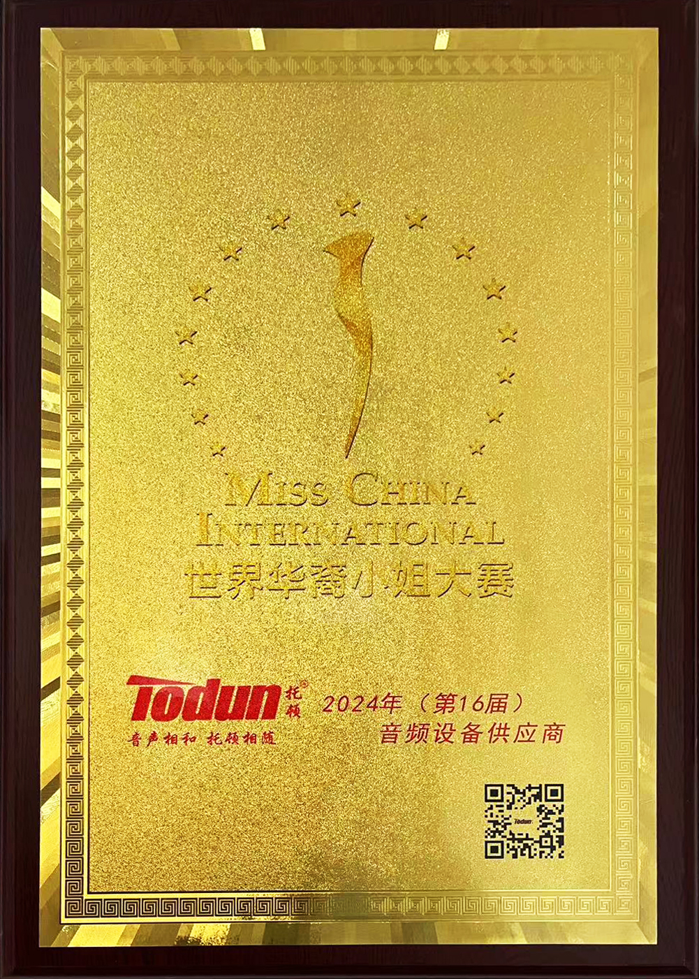 世界华裔小姐大赛 2024年(第16届)音频设备供应商